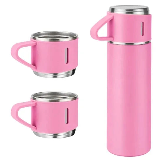 Conjunto Frascos a Vácuo em Aço Inox