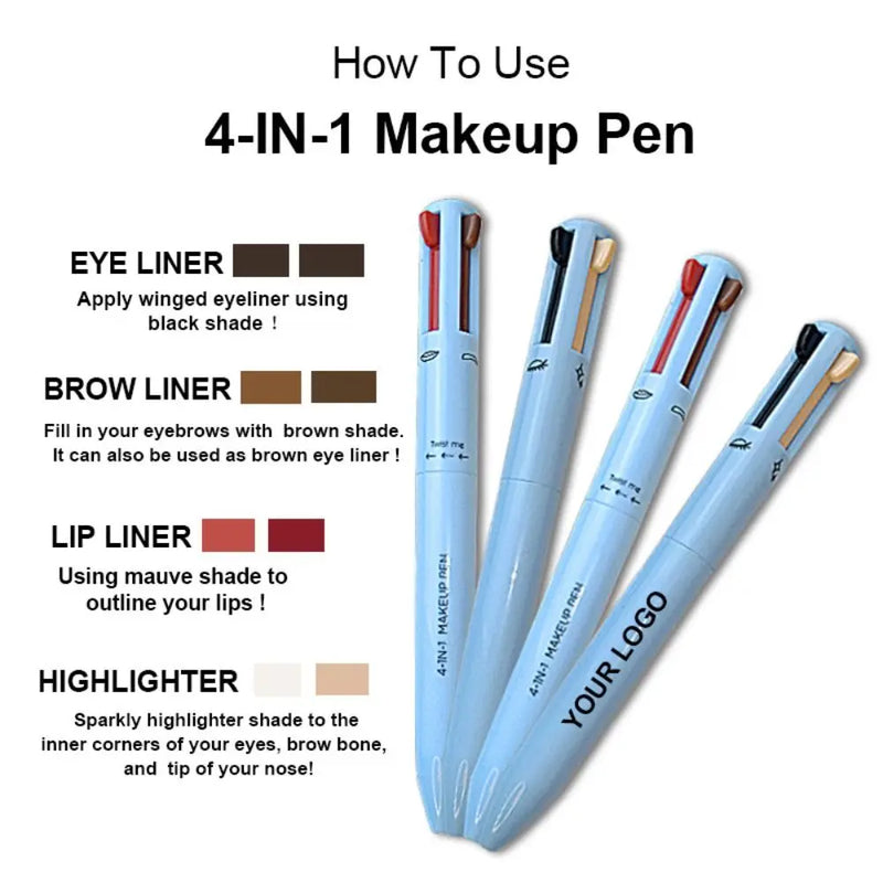 Lápis Makeup 4 em 1