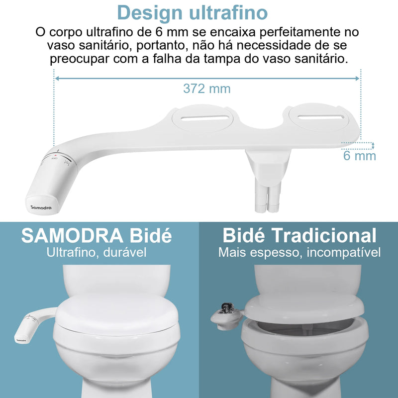 Bidê Minimalista para Vaso Sanitário