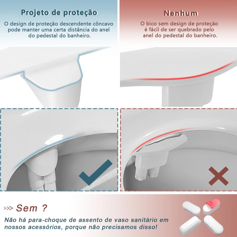 Bidê Minimalista para Vaso Sanitário