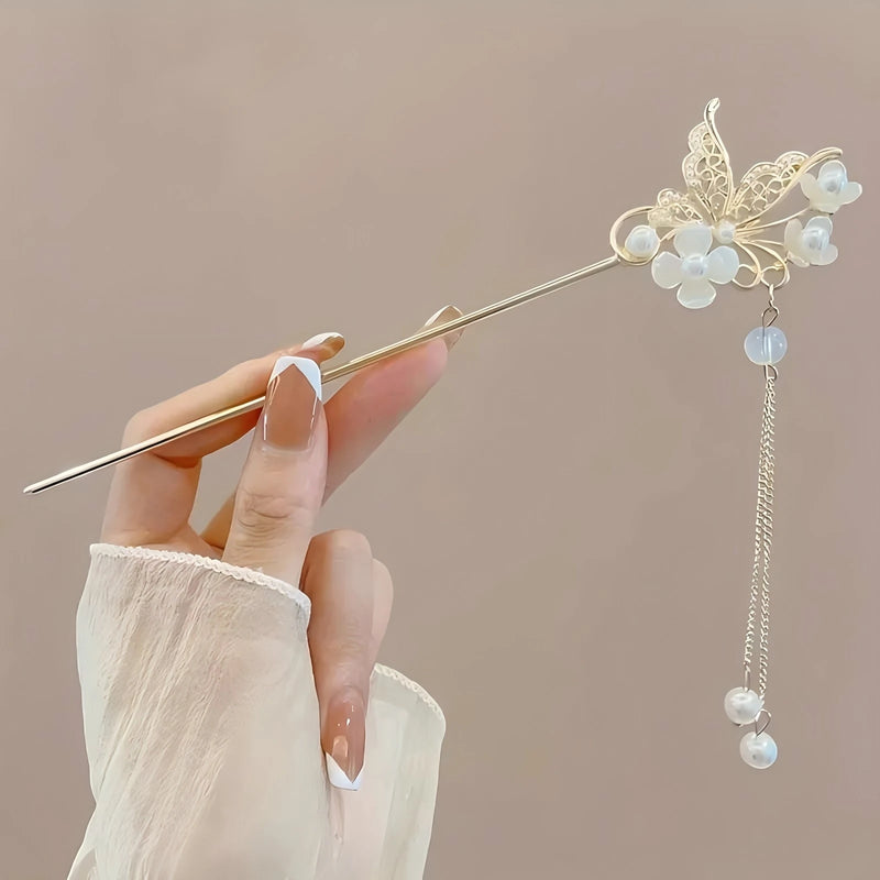 Alfinete de cabelo estilo chinês