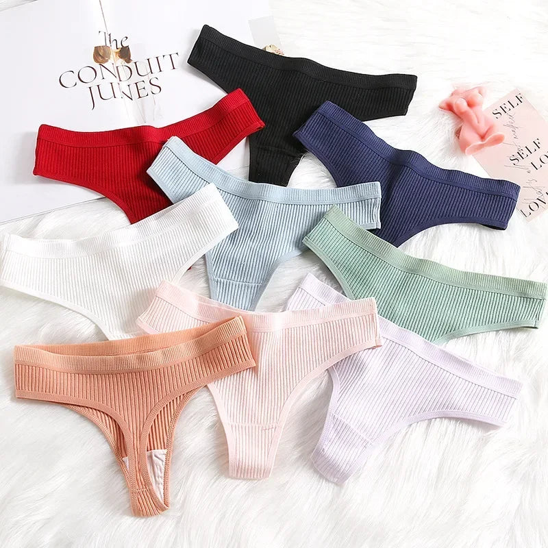 Calcinha Feminina G-Strings Listradas